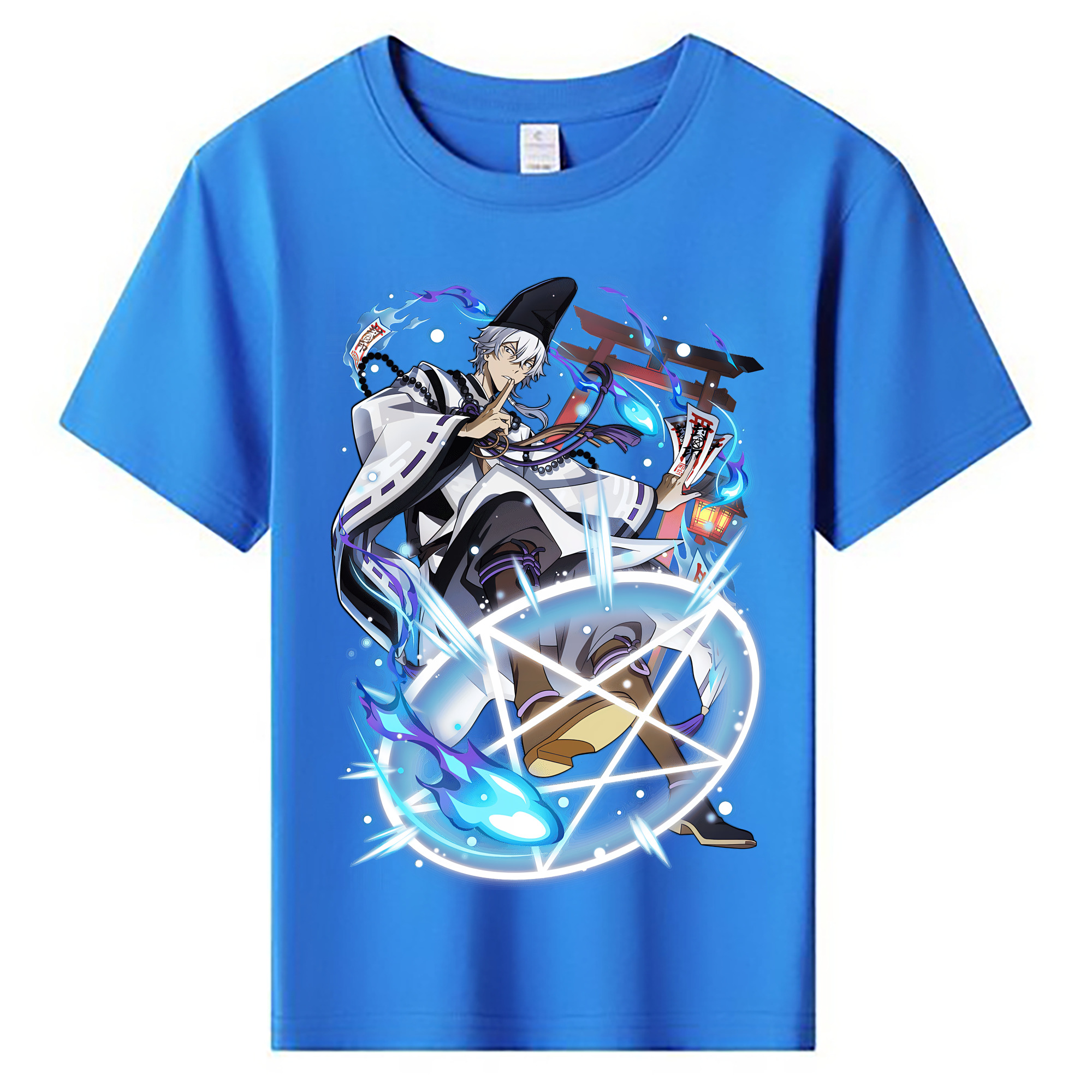 （画像用） 文豪ストレイドッグス Bungo Stray Dogs 綿100％キッズTシャツ（フロントプリント）